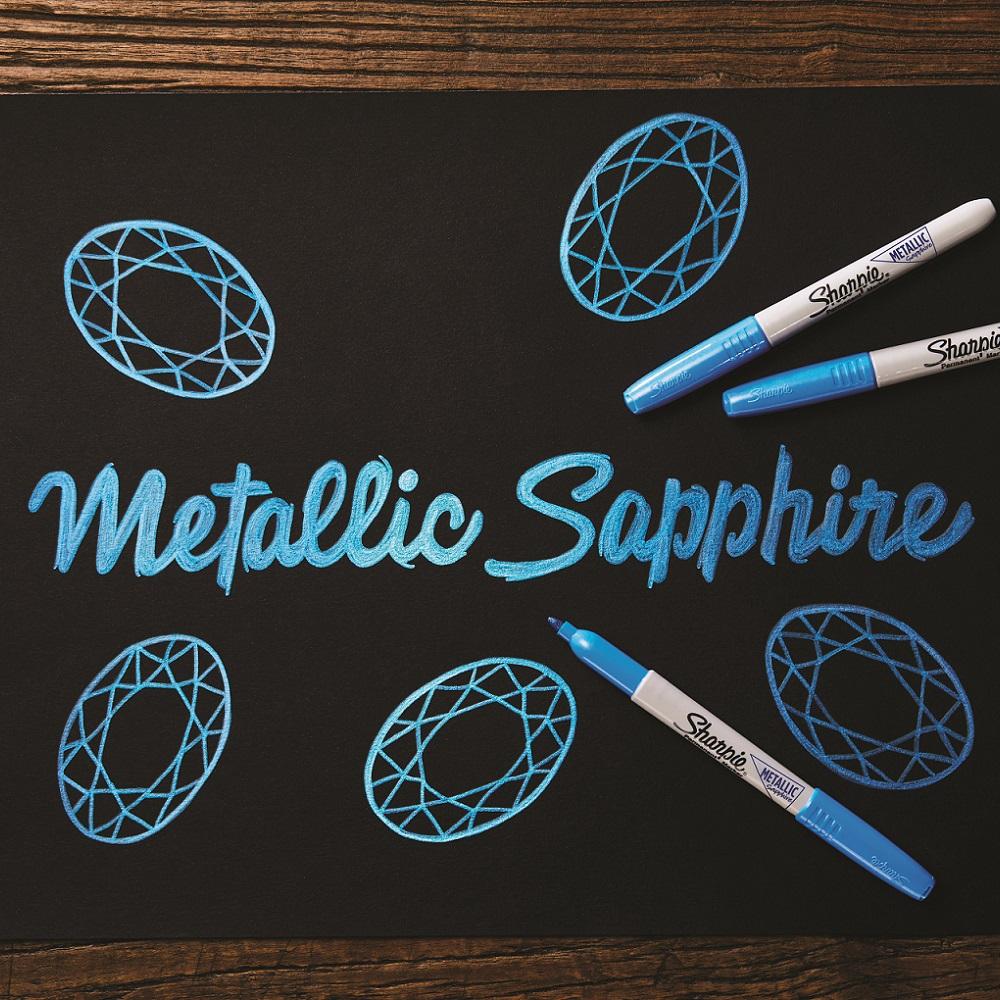 SHARPIE marker FINE METALIC safir