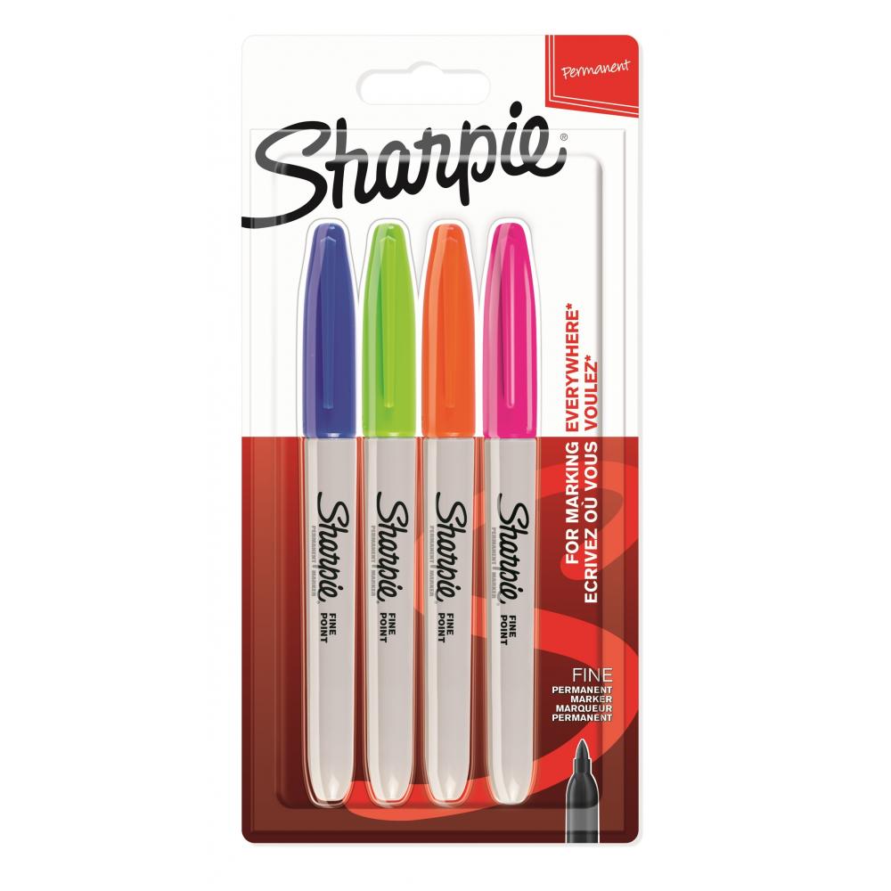 SHARPIE set markera NEON 4/1 blister