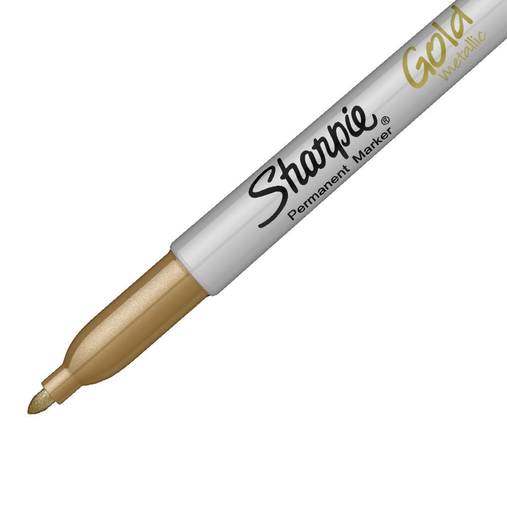 SHARPIE marker FINE METALIC gold