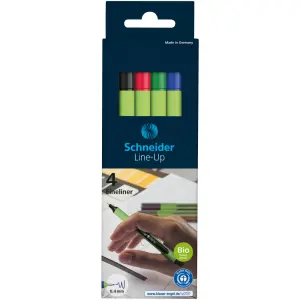 Flomaster fineliner SCHNEIDER 0,4 4/1