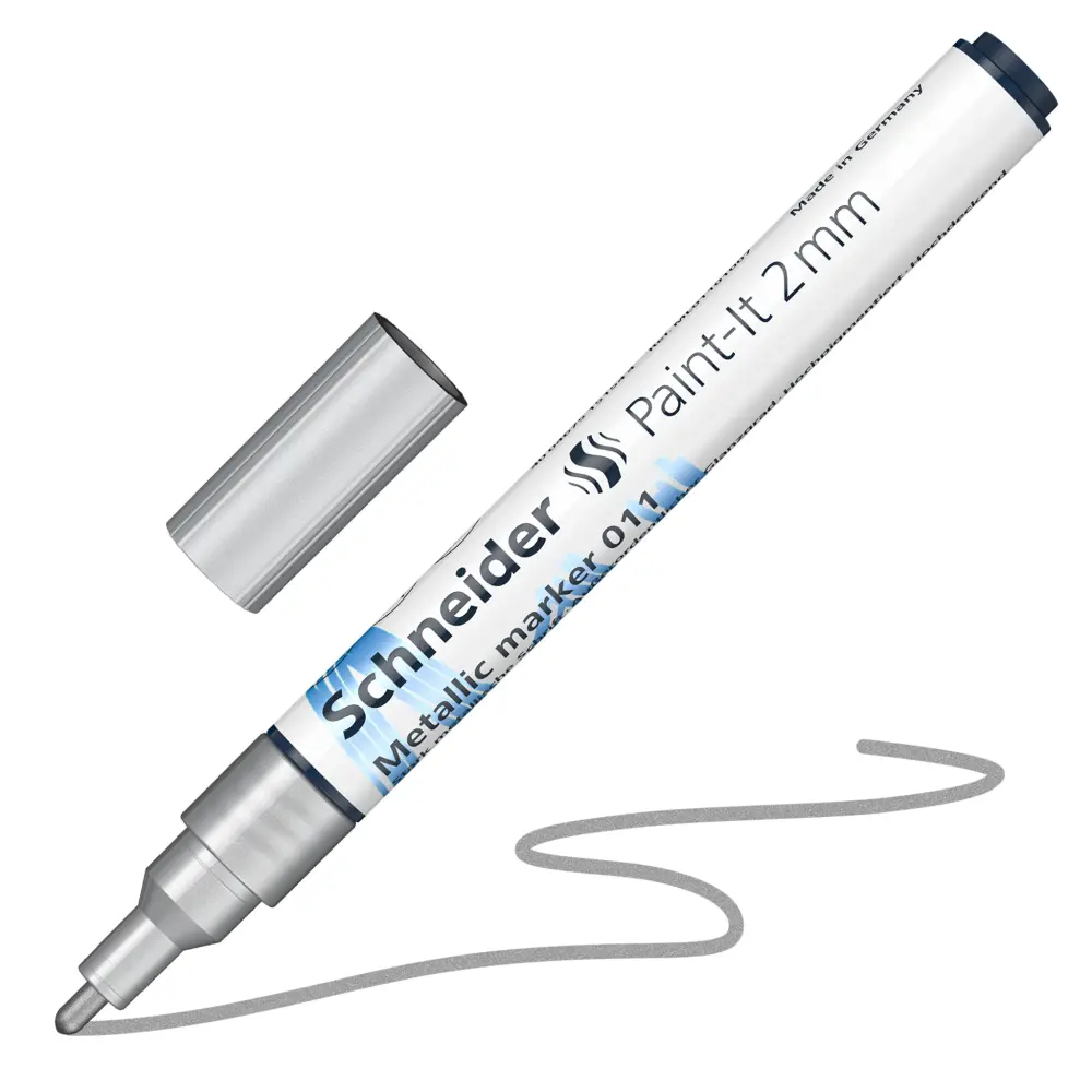 MARKER PAINT SCHNEIDER 011 SREBRNA 2MM