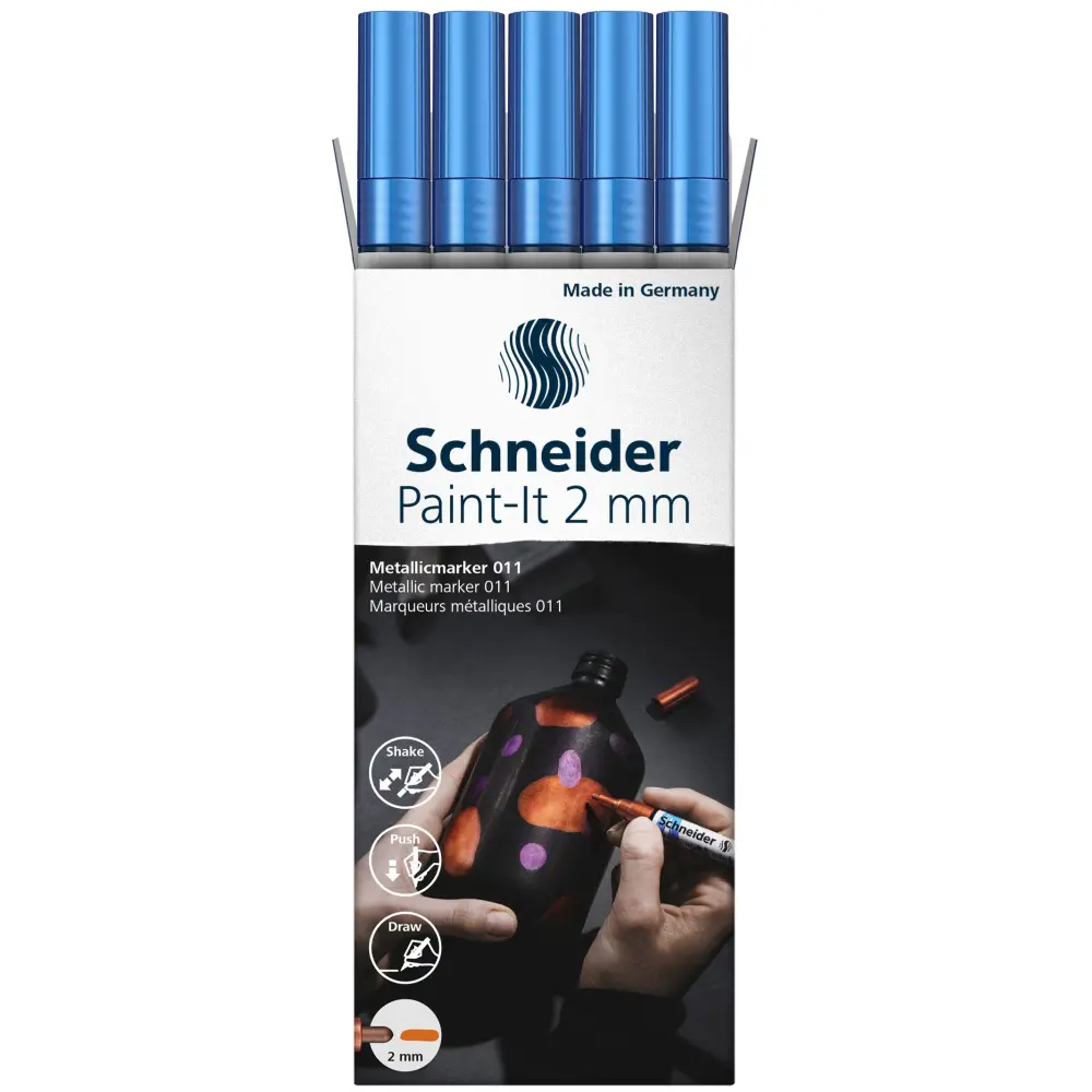 MARKER PAINT SCHNEIDER 011 MODRA 2MM