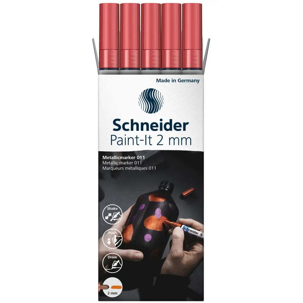 MARKER PAINT SCHNEIDER 011 RDEČA 2MM