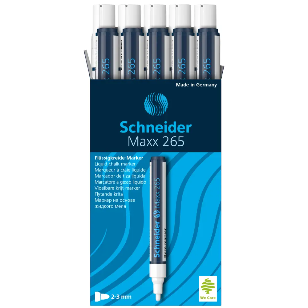 MARKER KREDA SCHNEIDER 265 BELA 2-3MM