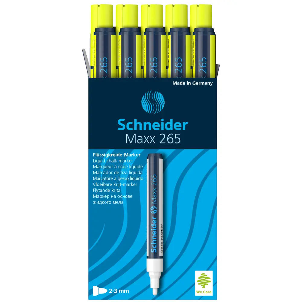 MARKER KREDA SCHNEIDER 265 RUMENA 2-3MM