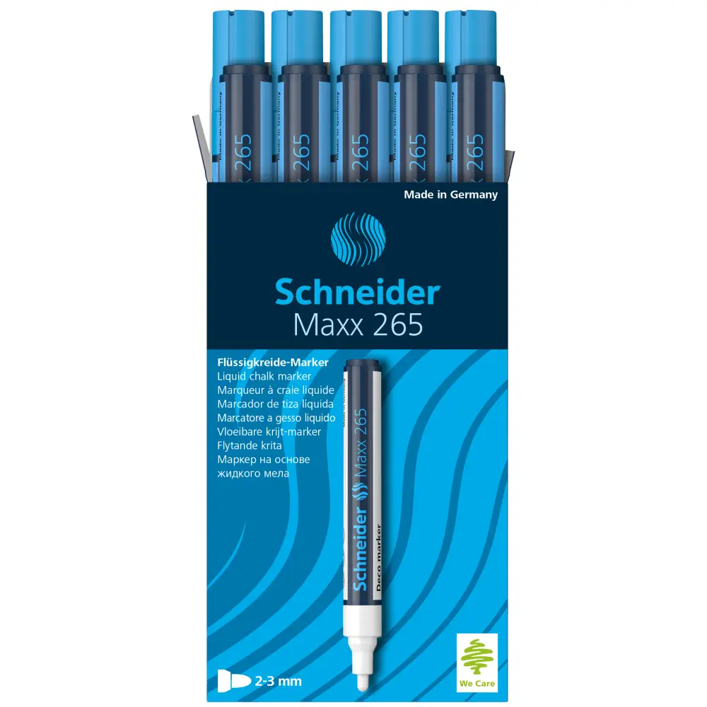 MARKER KREDA SCHNEIDER 265 S.MODRA 2-3MM