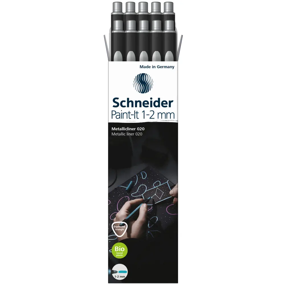 MARKER PAINT SCHNEIDER 020 SREBRNA 1-2MM