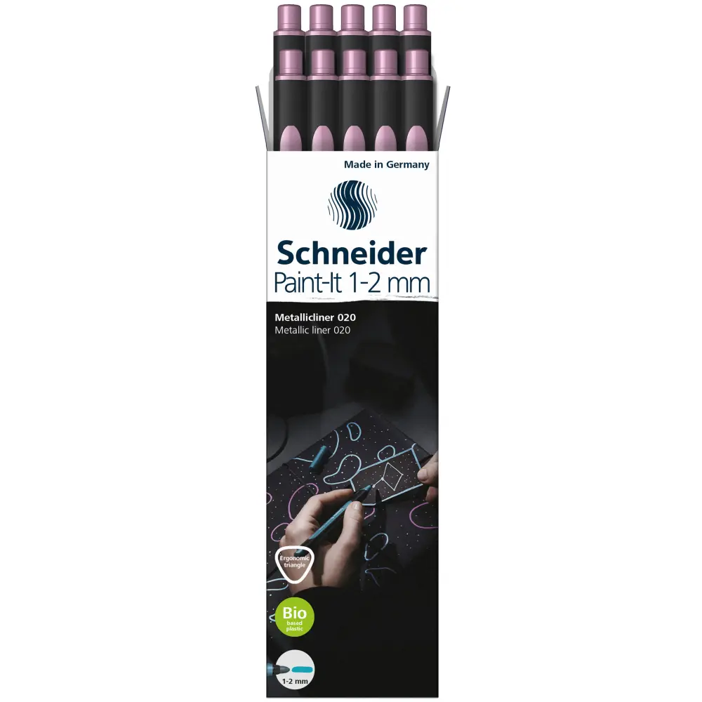 MARKER PAINT SCHNEIDER 020 ROZA 1-2MM