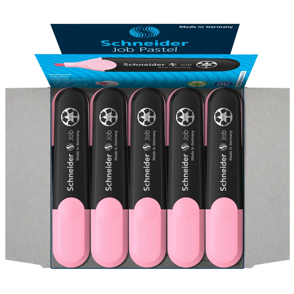 MARKER FLUO SCHNEIDER JOB PASTEL ROZA