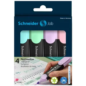 MARKER FLUO SCHNEIDER JOB PASTEL 4/1