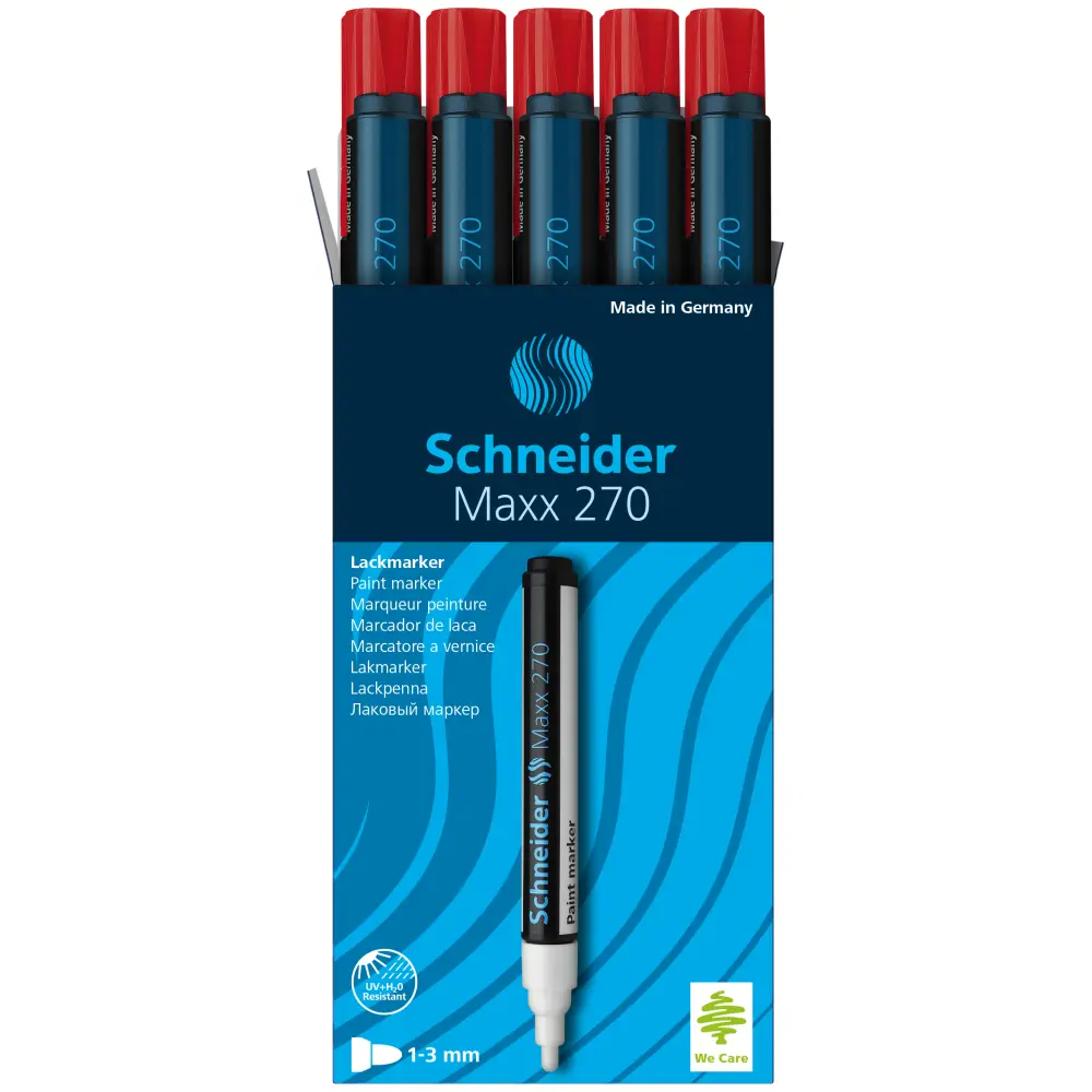MARKER PAINT SCHNEIDER 270 RDEČA 1-3MM