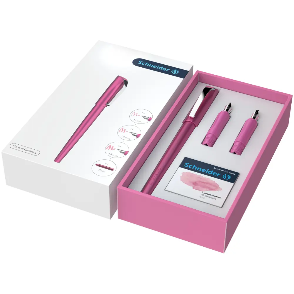 SET KALIGRAFSKI SCHNEIDER ROZA 4/1