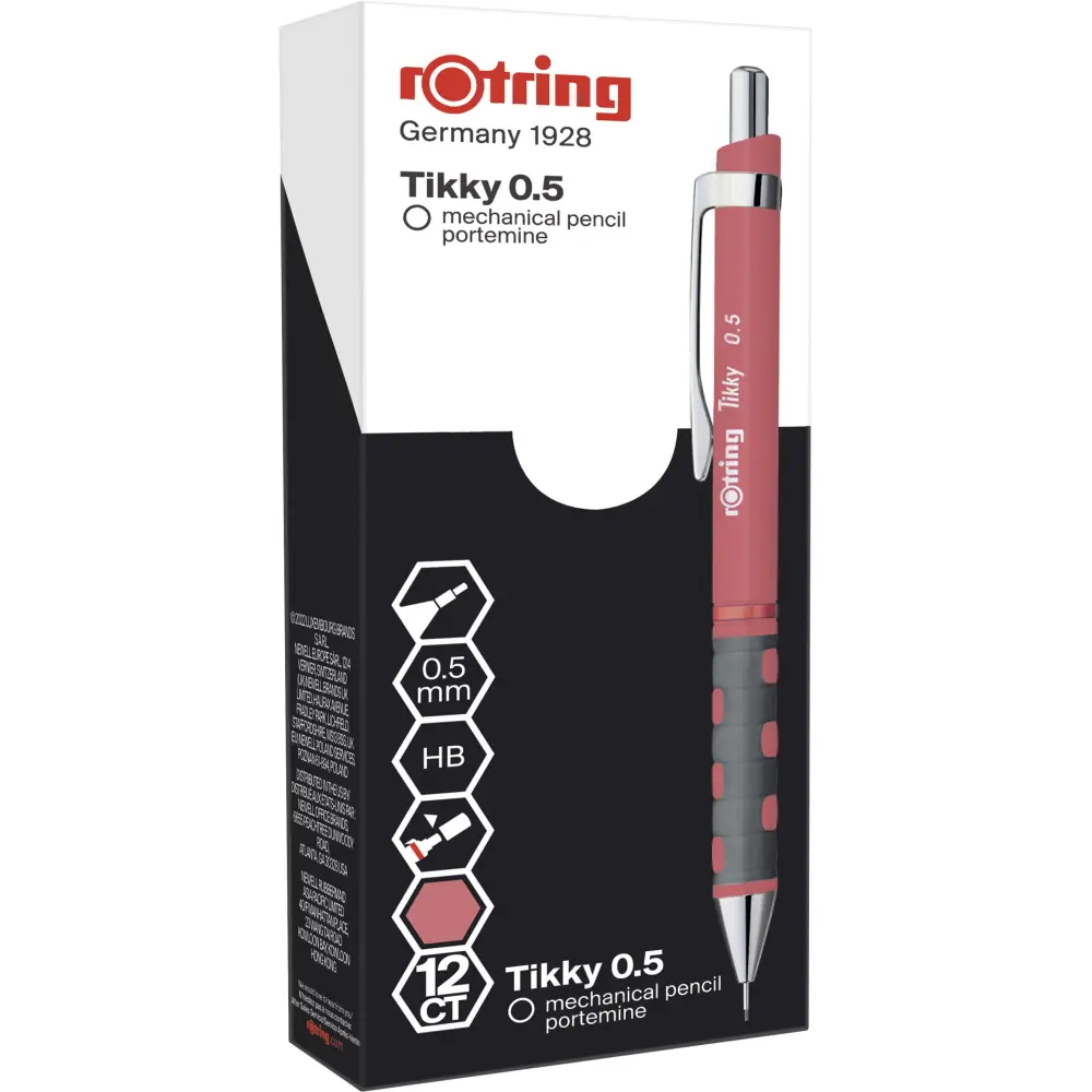 SV.TEH. ROTRING TIKKY 0,5 PAST. ROZA