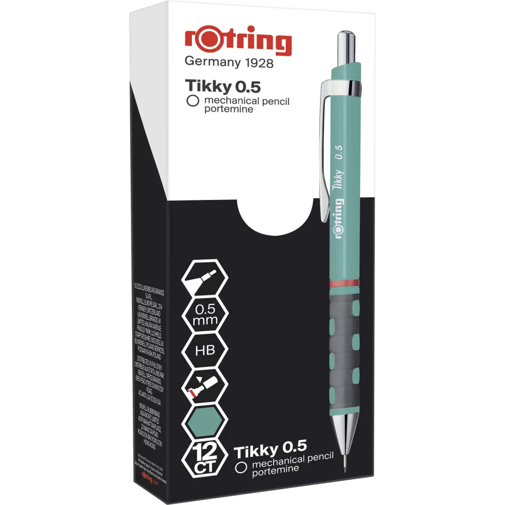 SV.TEH. ROTRING TIKKY 0,5 PAST. ZELENA