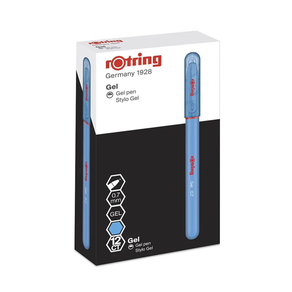 GEL ROLER ROTRING 0.7 SV. MODRA 12/1