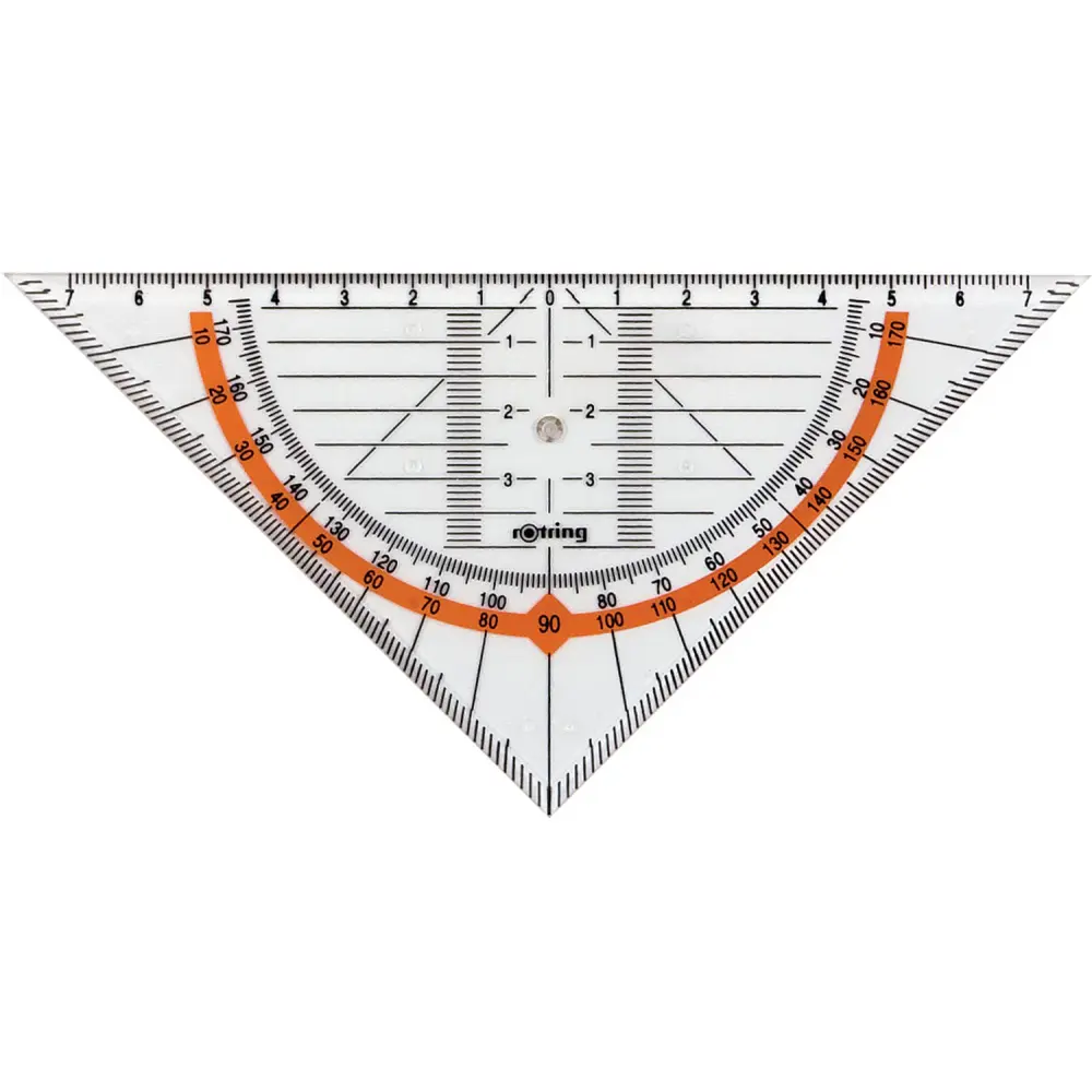 Geo trikotnik ROTRING 14 cm