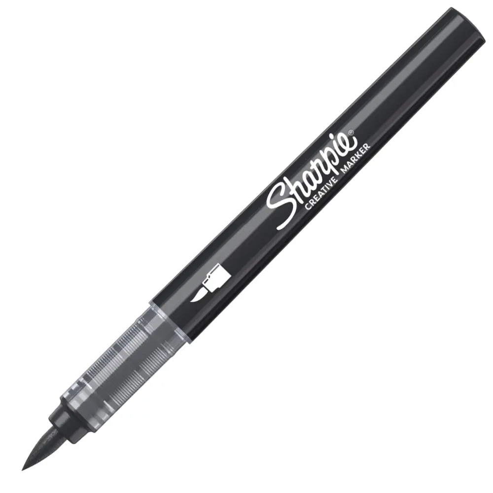 MARKER SHARPIE AKRILNI ČOPIČ ČRNA