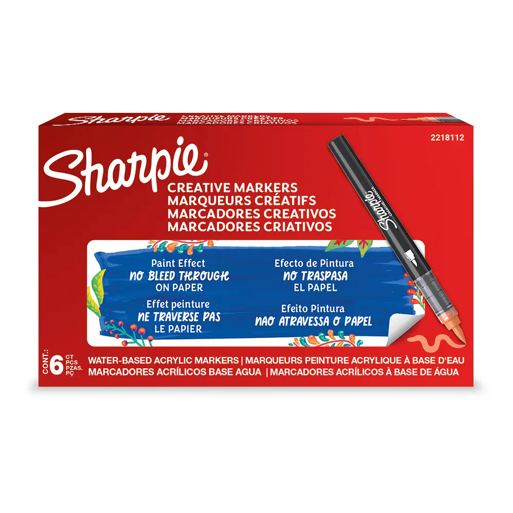 MARKER SHARPIE AKRILNI ČOPIČ ORANŽNA