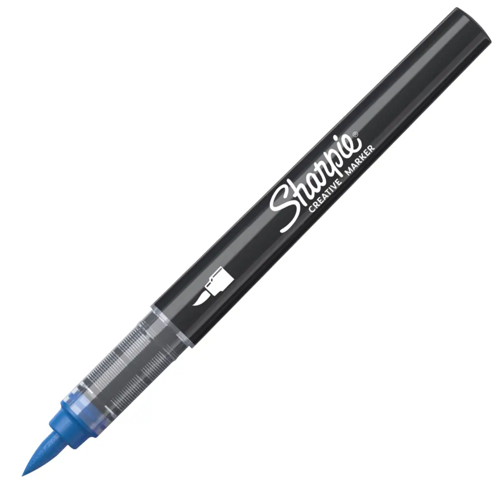 MARKER SHARPIE AKRILNI ČOPIČ MODRA
