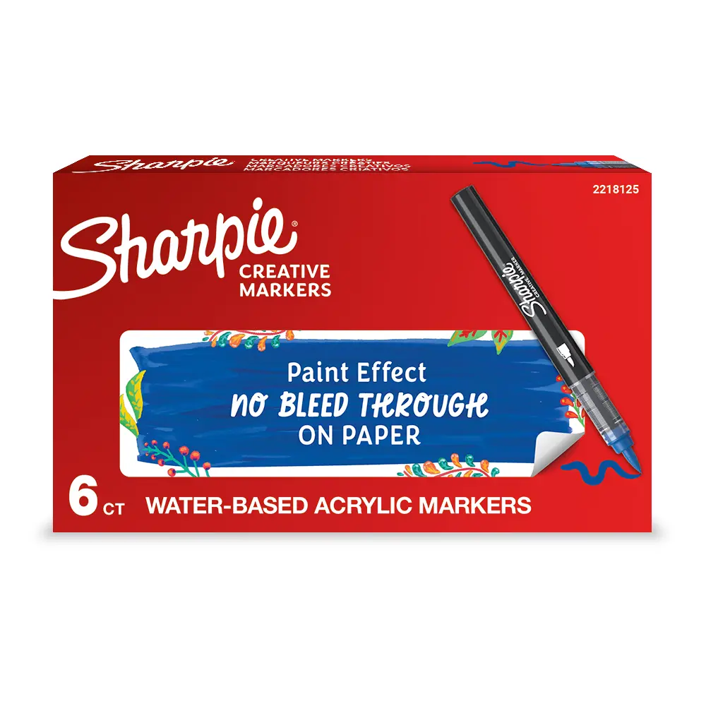 MARKER SHARPIE AKRILNI ČOPIČ MODRA