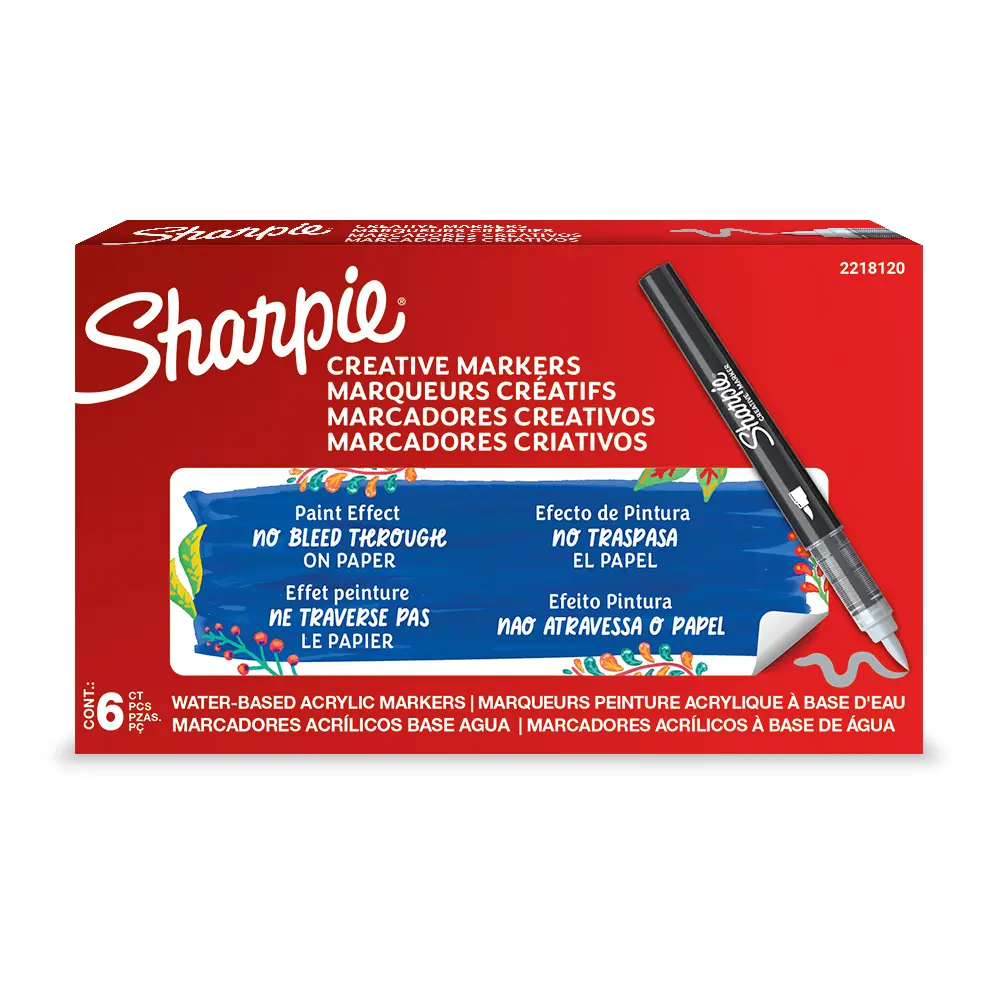 MARKER SHARPIE AKRILNI ČOPIČ SIVA