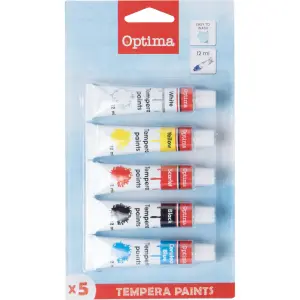 BARV. TEMPERA OPTIMA 5*12ML BLISTER