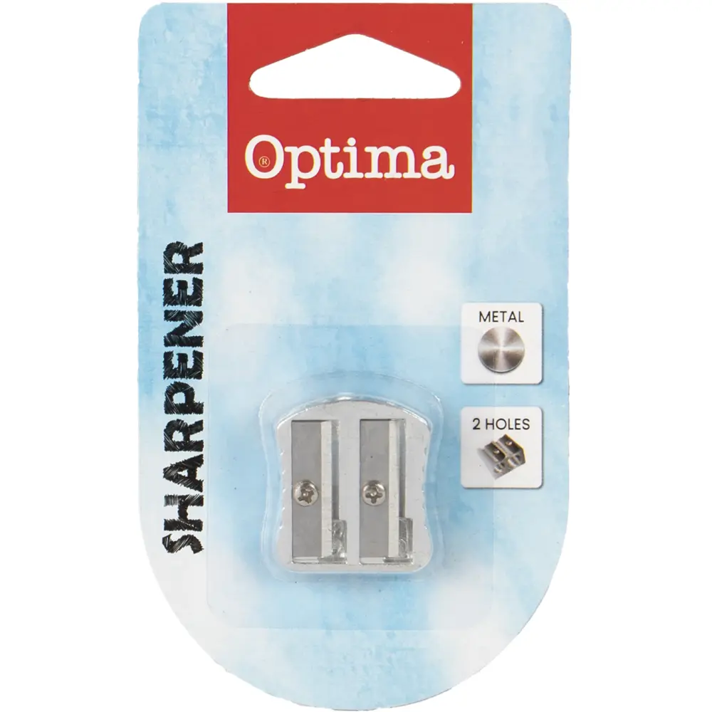 Šilček kovinski dvojni OPTIMA