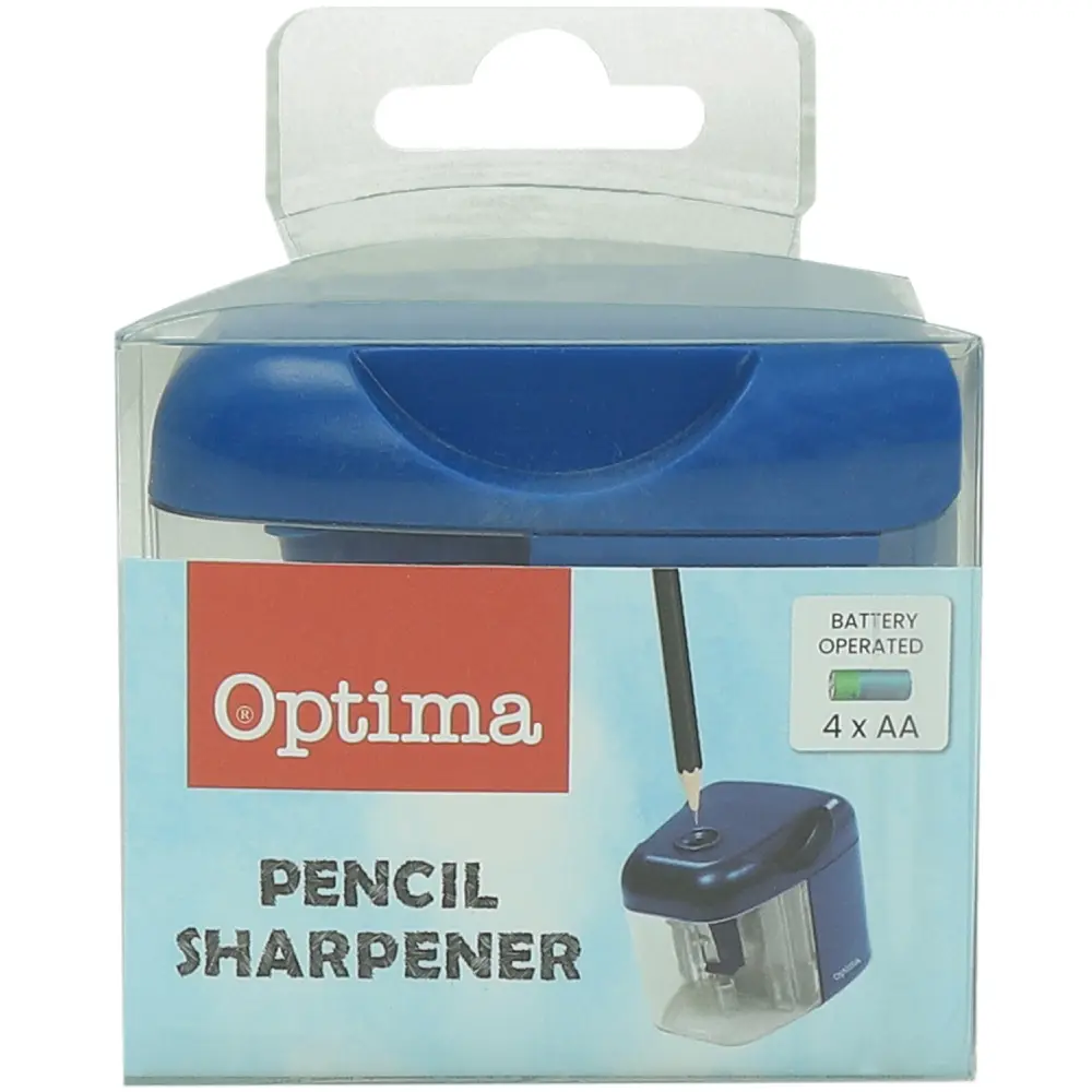 Optima battery operated pencil sharpener