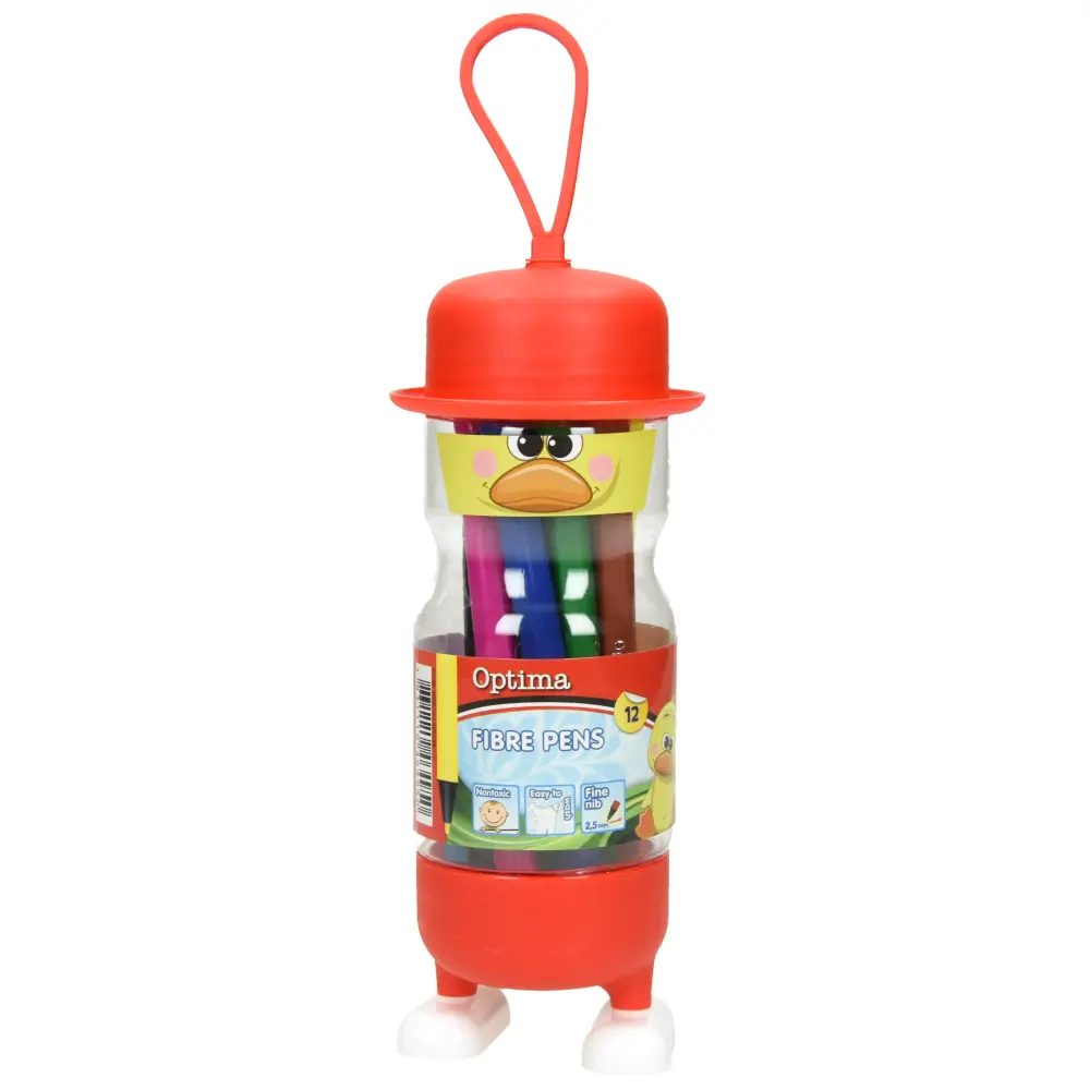 Flomastri jumbo OPTIMA 12/1 PVC