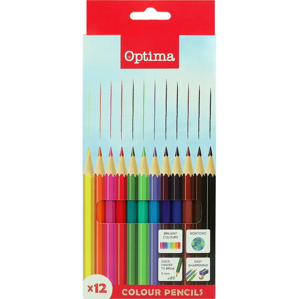 Barvice OPTIMA 12/1 karton