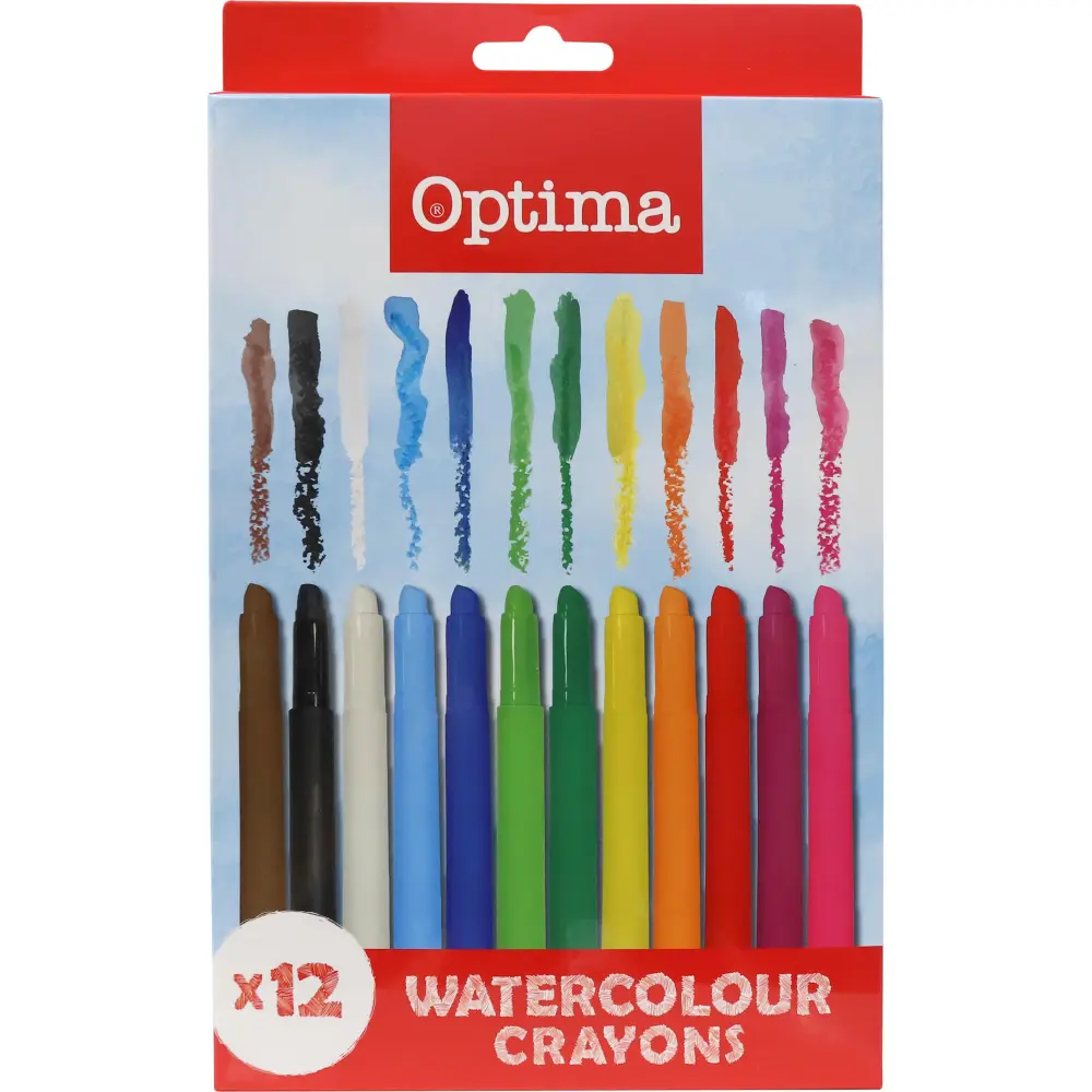 Voščene barvice Optima stick 12/1 karton