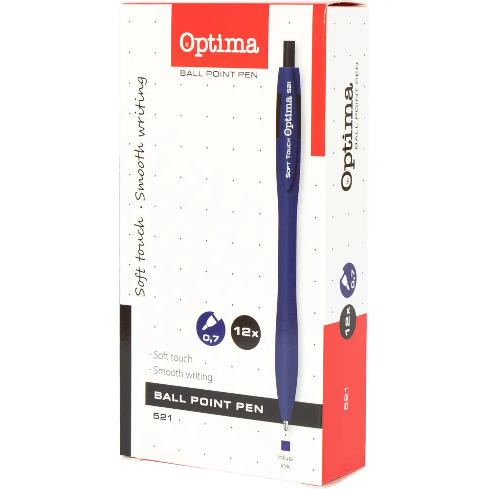 Kemični svinčnik OPTIMA, Soft Touch