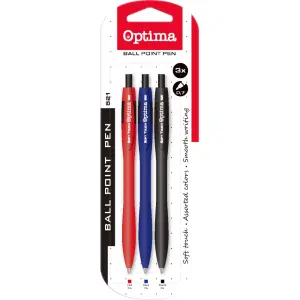 Kemični svinčniki OPTIMA, Soft Touch