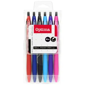 Kemični svinčniki OPTIMA, Soft Touch