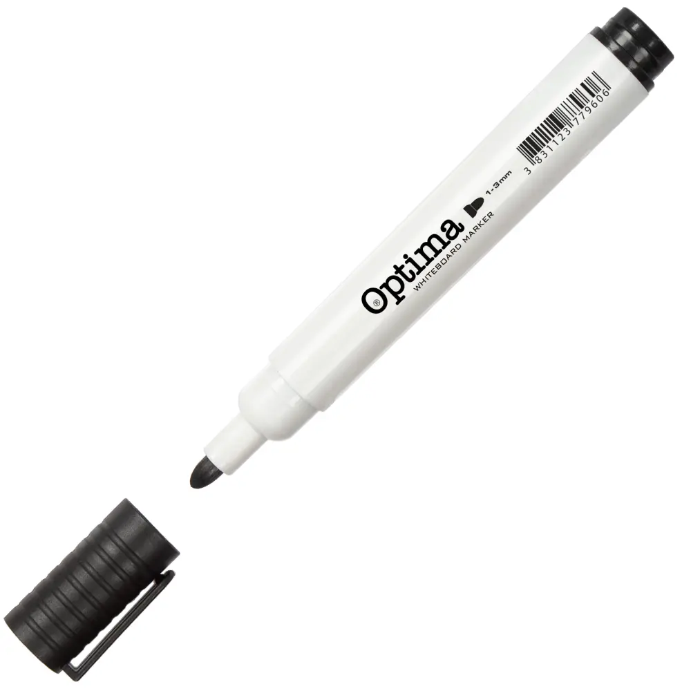 Marker za belo tablo OPTIMA, črn