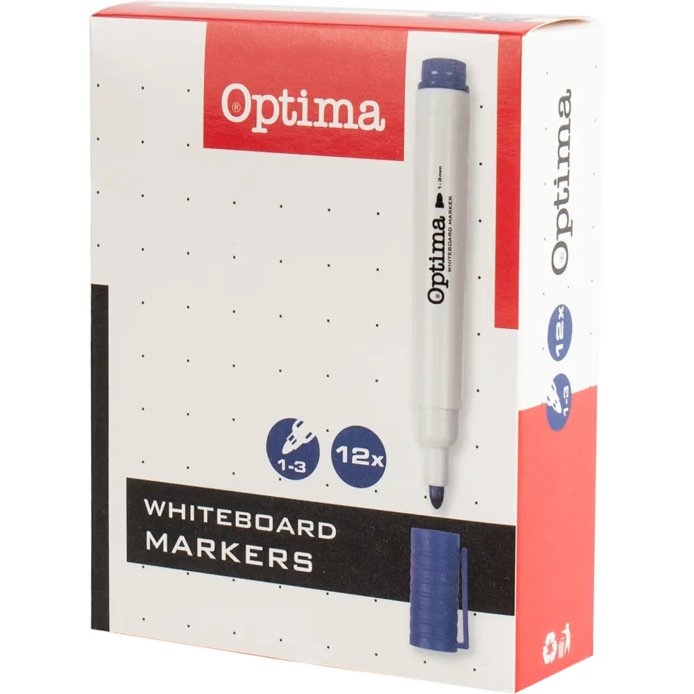 Marker za belo tablo OPTIMA, moder