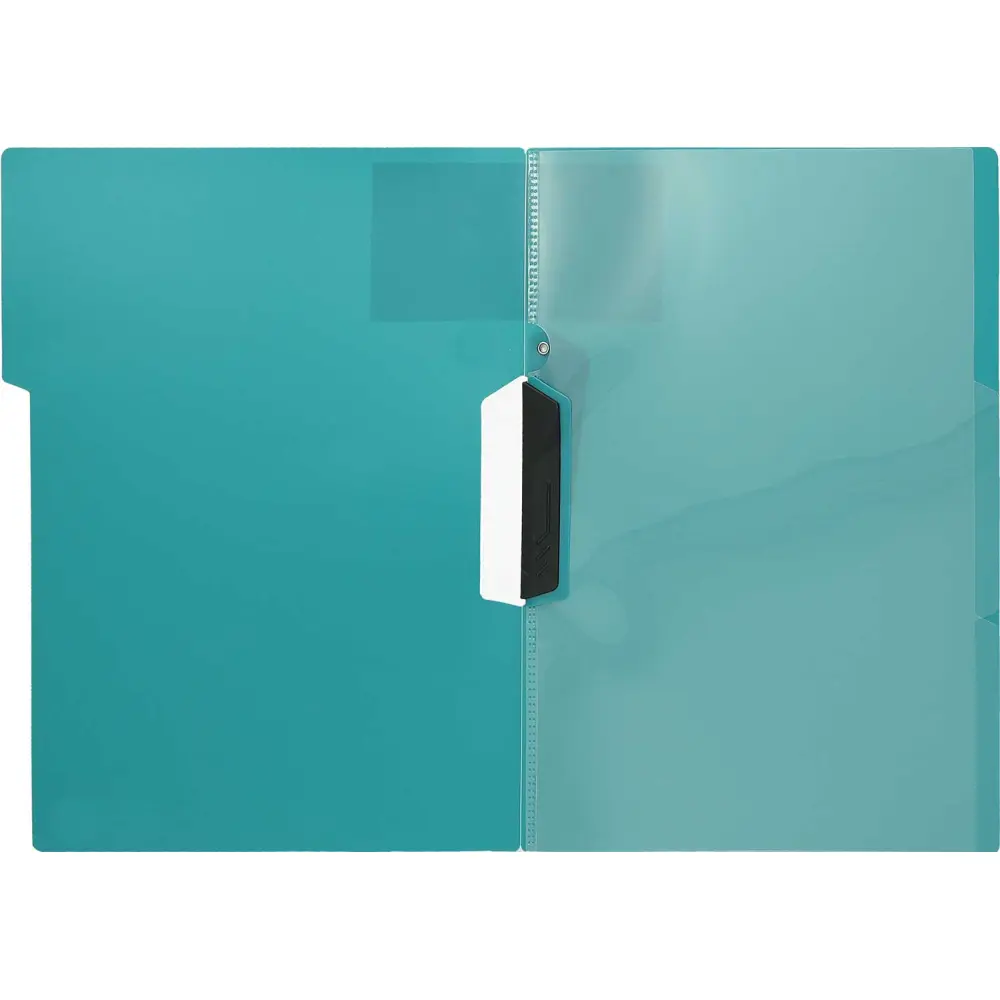 Mapa s sponko 2 pregradi office petrol