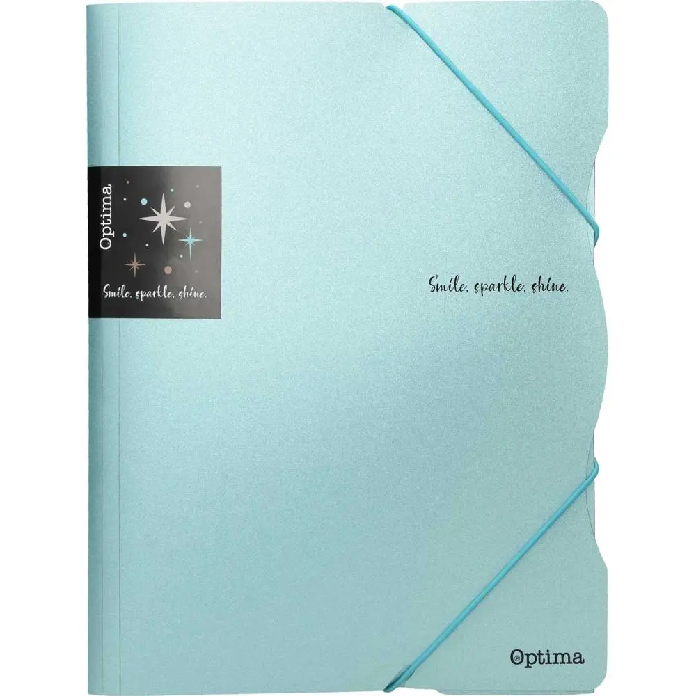 Mapa z elastiko Glitter A4