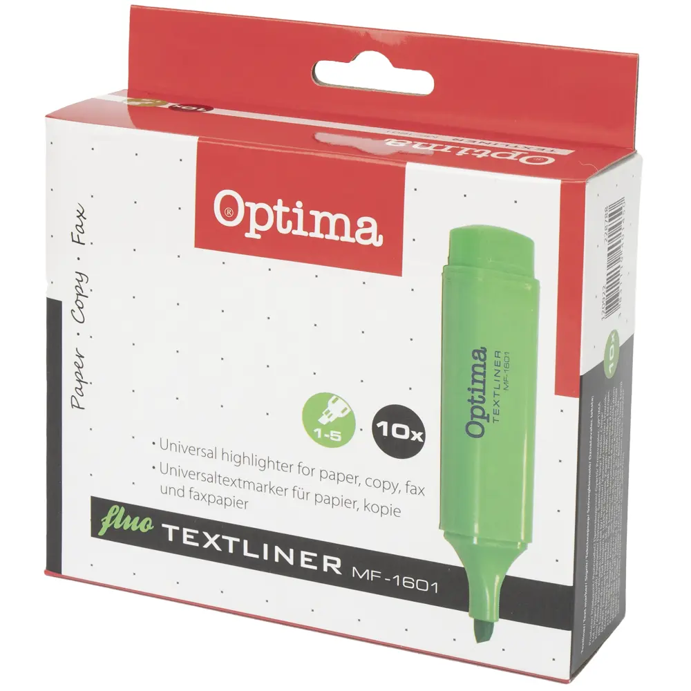 Označevalec besedila OPTIMA, zelen