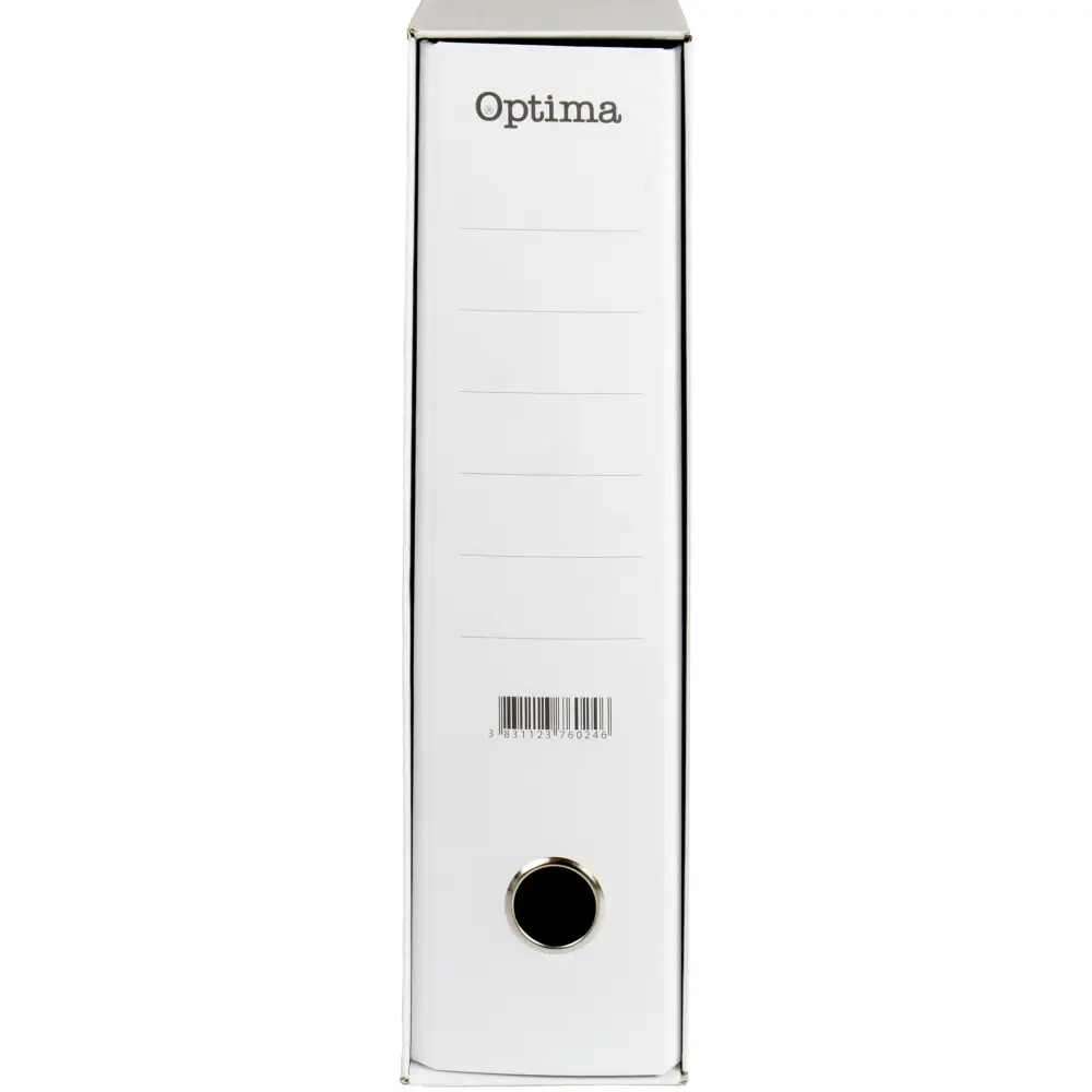 Registrator v ovoju Optima, A4, 8cm bel