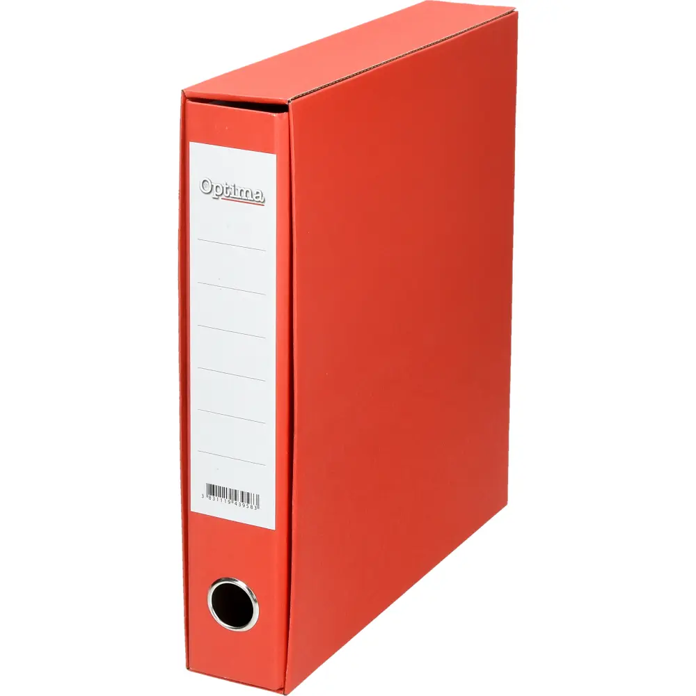 Registrator v ovoju Optima, A4 5cm rdeč