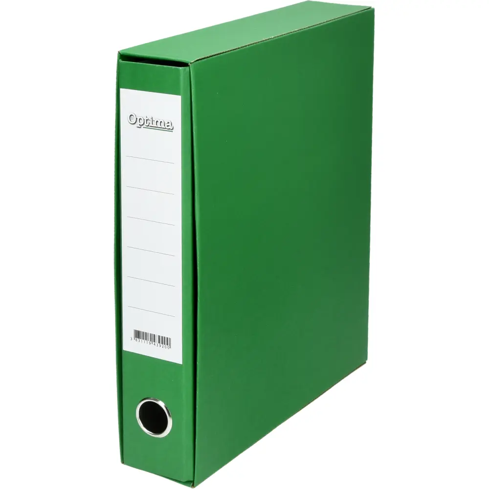 Registrator v ovoju Optima, A4 5cm zelen