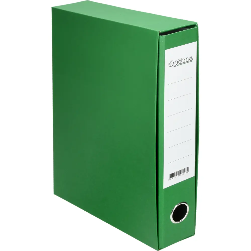 Registrator v ovoju Optima, A4 5cm zelen