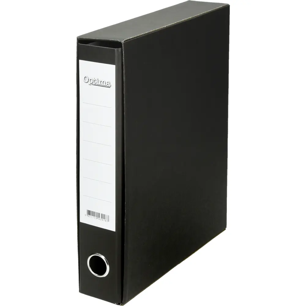 Registrator v ovoju Optima, A4 5cm črn