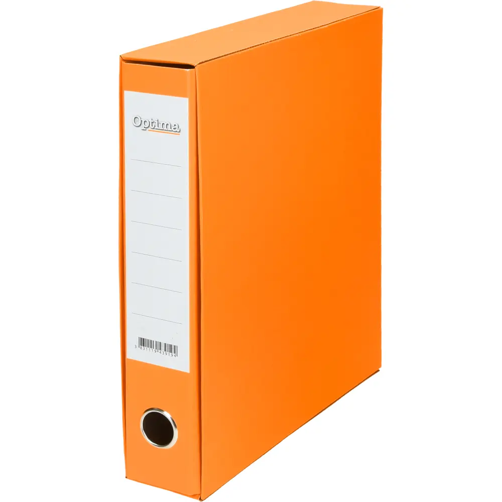 Registrator v ovoju Optima, A4 8cm oranž