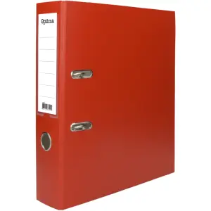 Registrator samost. Optima A4/70mm rdeč