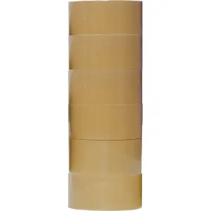 Lepilni trak Optima 48mmx66m, 45mic rjav