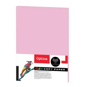 Papir fotok. Optima A4 100/1 fluo pink 