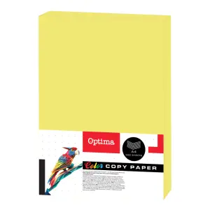 Papir fotok Optima A4 500/1 fluo yellow