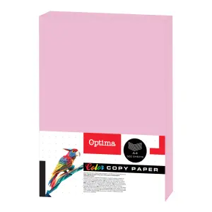 Papir fotok Optima A4 500/1 fluo pink